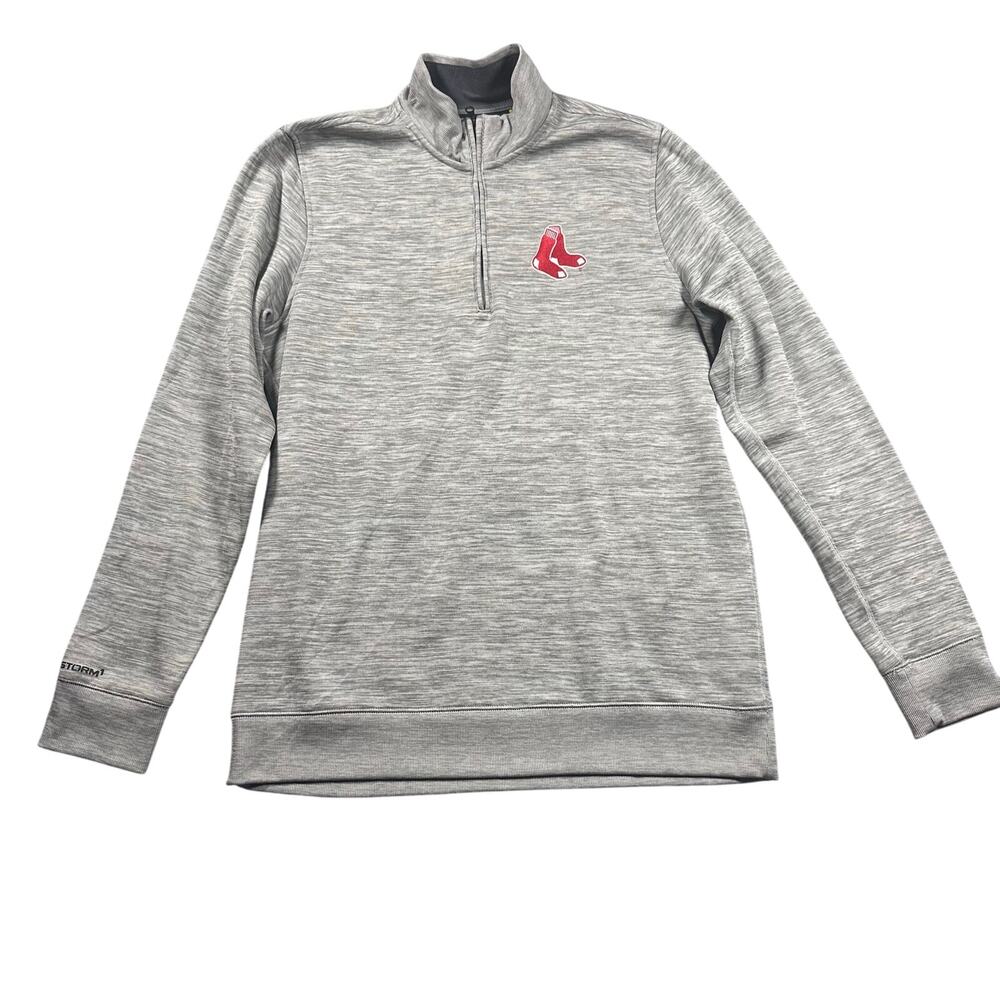 Under Armour Red Sox Quarter Zip Medium